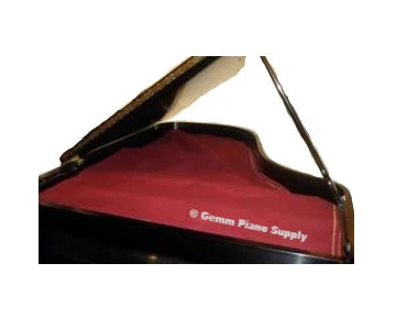 Grand Piano String Felt Cover, Black, 1/4 Yard (9")